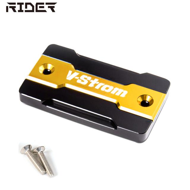 Для SUZUKI Vstrom 650 1000 DL650 DL1000 250 DL250 2004- Крышка бачка тормозной жидкости спереди, крышка бачка и крышка заливной горловины