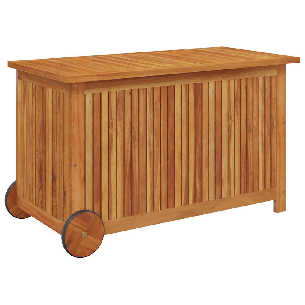 Vidaxl Садовый контейнер на колесиках, 90x50x58 см, массив акации
