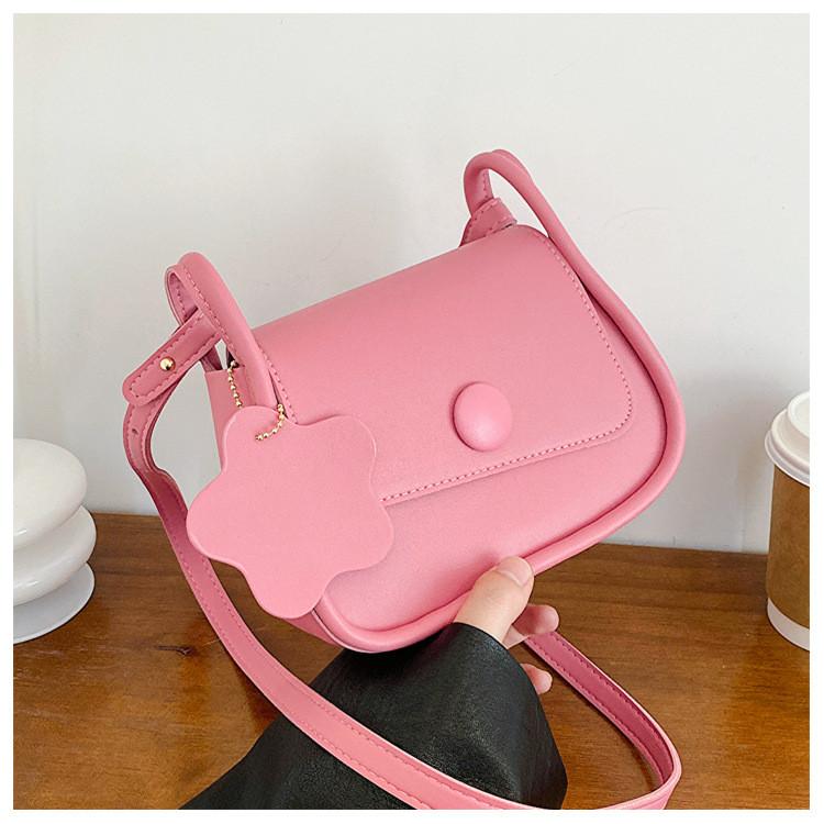 Womens Street Style Mini Crossbody Bag With Soft Pu Material For Spring Summer Fashion