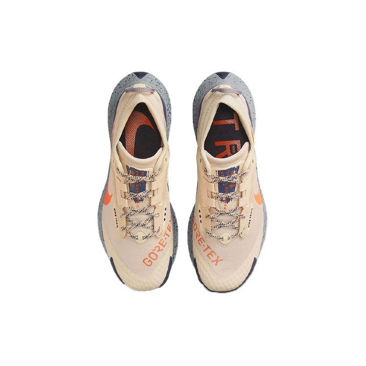 Nike Pegasus Trail 3 GTX Rattan Campfire Оранжевые мужские кроссовки Громово-синие частицы-серые DC8793-200