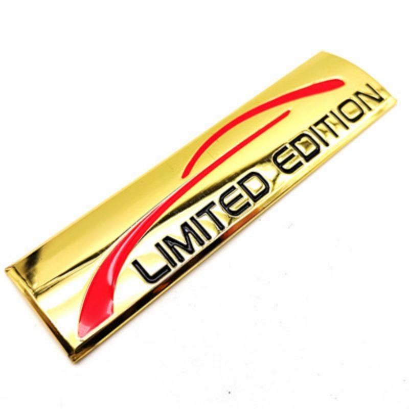 3D Металлическая эмблема ограниченного выпуска, наклейка, наклейки, аксессуары для стайлинга автомобиля