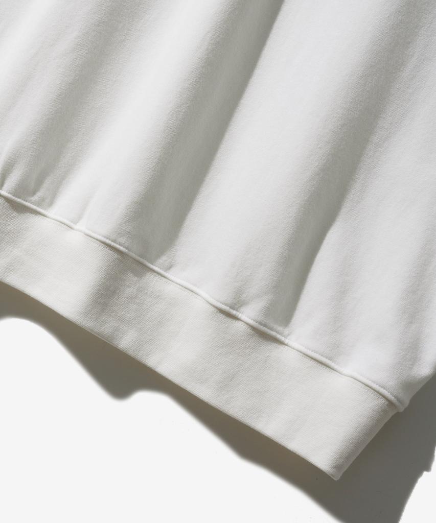 FP142 New Wave Volume Collar Short Sleeve T-Shirt Ivory Sjst1457