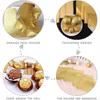 Square Foil Candy Wrappers Gold Candy Wrapping Paper New Aluminum Foil Paper  DIY Decorations