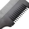 1 Pcs Trimmer Black Handle New Hair Razor Cutting Thinning Comb With Blades DIY Hair Care Hair Brush Professional