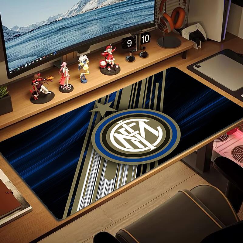 Football Club Internazionale Milano3 Print Cushion Non-slip Laptop Tablet Big Mousepad XXL Mat Mini PC Playmat With Lock edge