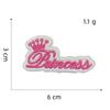 Pink Cartoon Girl Cloth Sticker Doll Computer Embroidery Label Clothing Accessories Cloth Embroidery Hole Patch