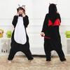 Animal Cat Tiger Kigurumi Unicorn Onesie Adult Teenagers Women Men Pajamas Funny Flannel Warm Soft Sleepwear Overall Onepiece Jumpsuit Cosplay Costume