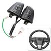 2Pcs Left & Right Steering Wheel Control Switch Buttons For Mazda 3 5 CX-5 CX-7