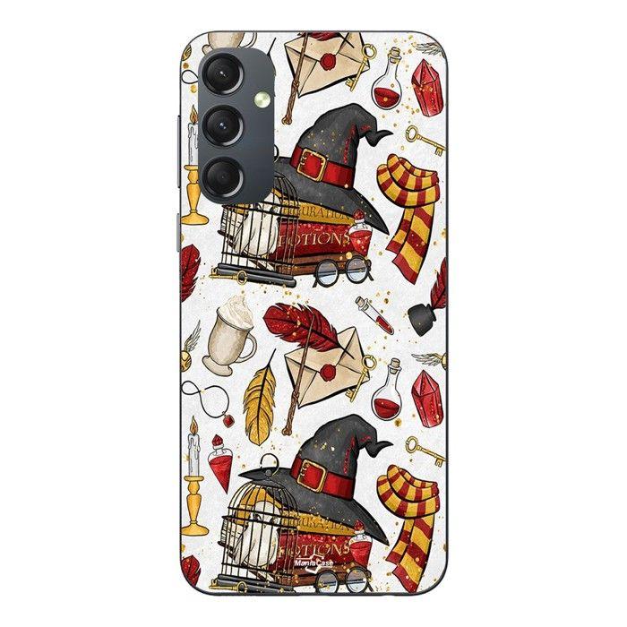 Coque de téléphone - MANIACASE - Samsung Galaxy S23 FE - Silicone - Noir - Harry Potter Chapeau Potions
