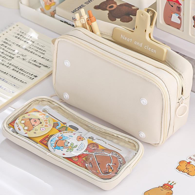 Прозрачный отсек съемный пенал для принадлежностей для мытья посуды сумка для хранения вместимостью 10 слоев