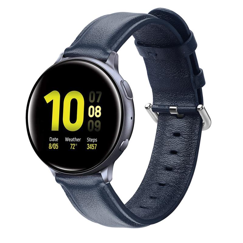 Кожаный ремешок для часов Sumsung Galaxy Watch Active/Active 2