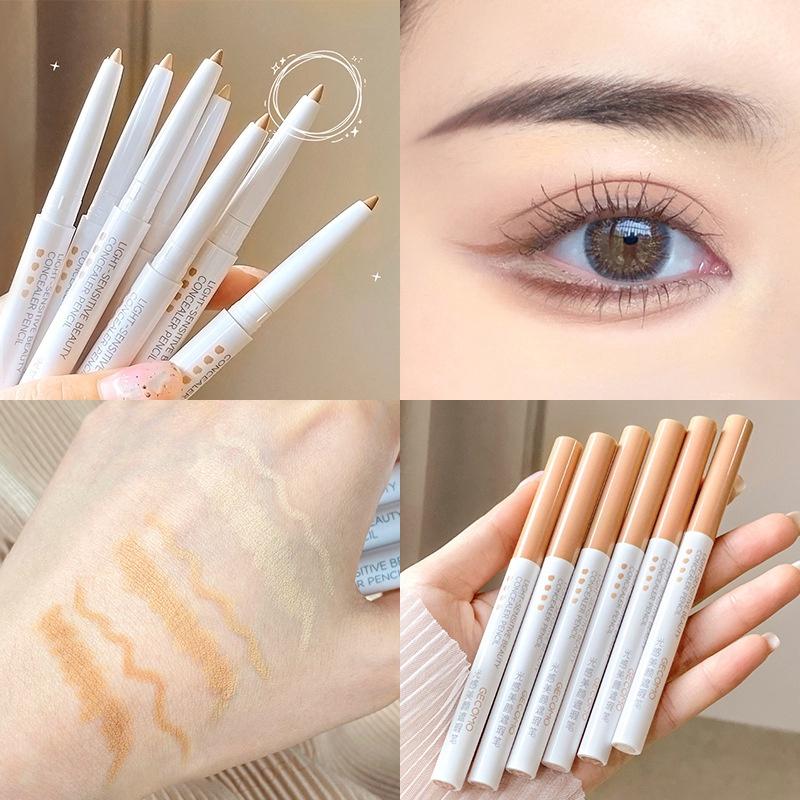 Concealer Eyebrow Pen Stick Moisturizing Concealer Pencil Cover Dark Circles Invisible Pores Waterproof Face Makeup Lip Pencil Korean Cosmetic