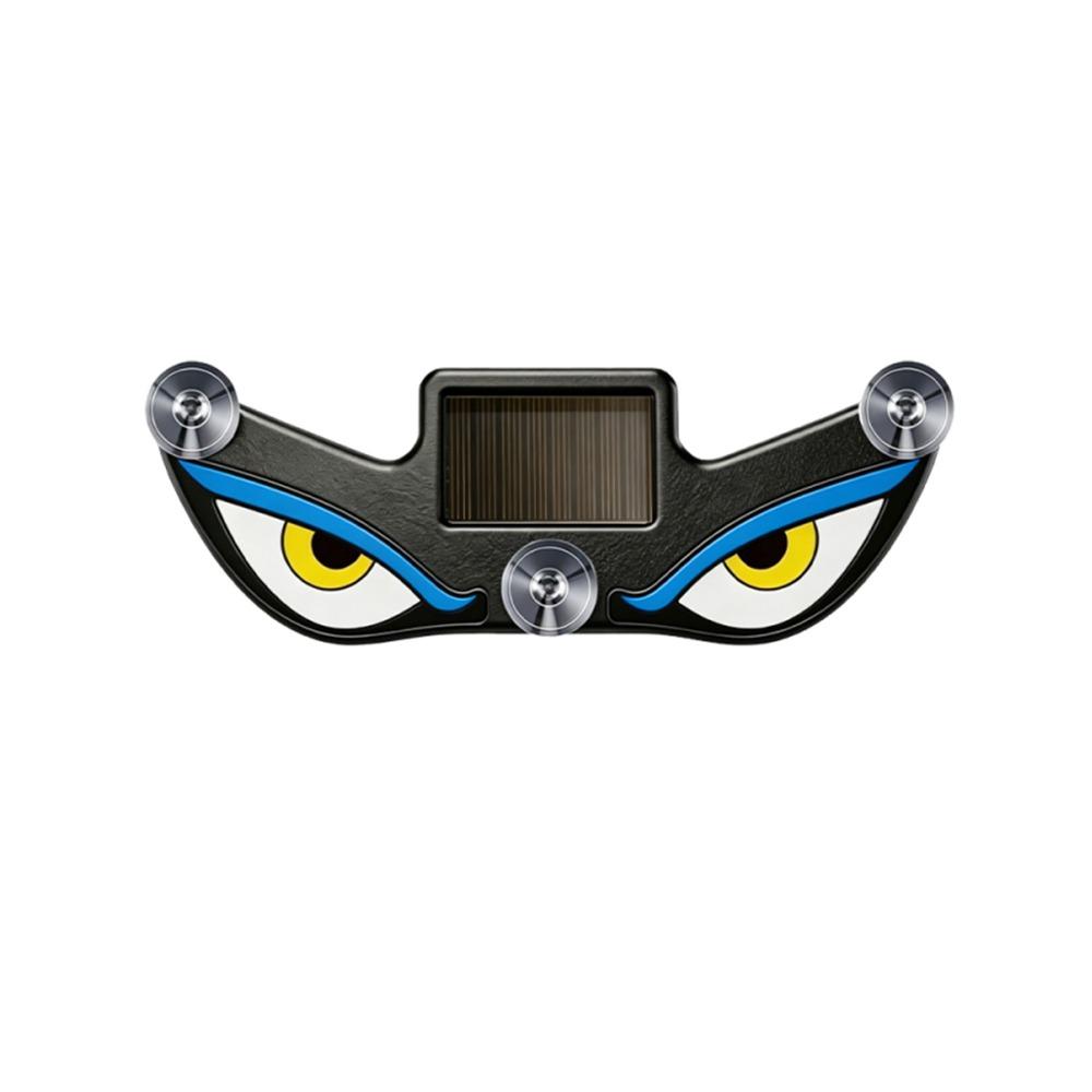 Suction Cup Mount Car Ambient Light Blinking Moving Eyes Anti-Rear-End Light  Universal Car Fit