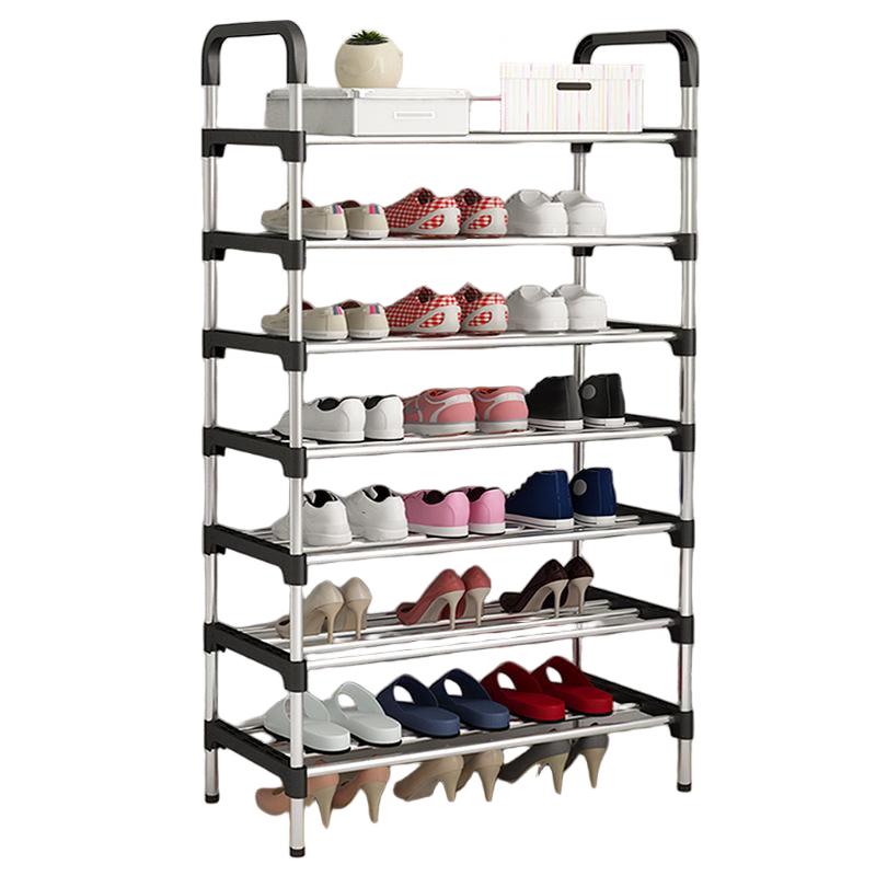 Simple 7-Tier Plastic Shoe Rack