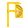 Goniometer 180 Degree Protractor Angle Finder Miter Gauge Arm Measuring Ruler