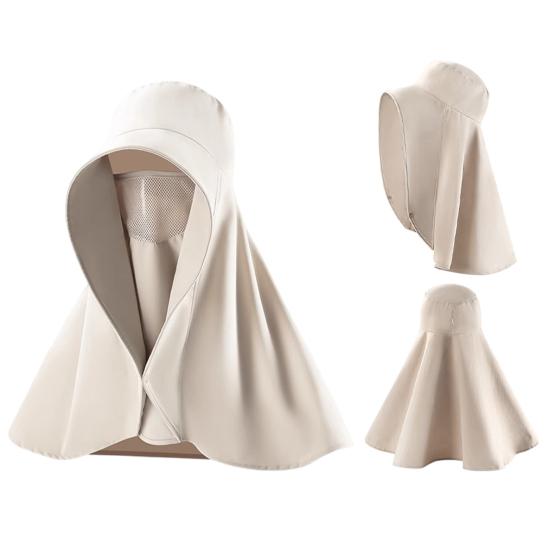 Sun Beach Barrel Hat Extended Brim Protection Hat with UV Protection