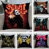 Rock Band Pillow Covers G-GhostS Band Cartoon Pillow Case Short Plush Sofa Decorative Gift Home Double-sided Printing Cushion