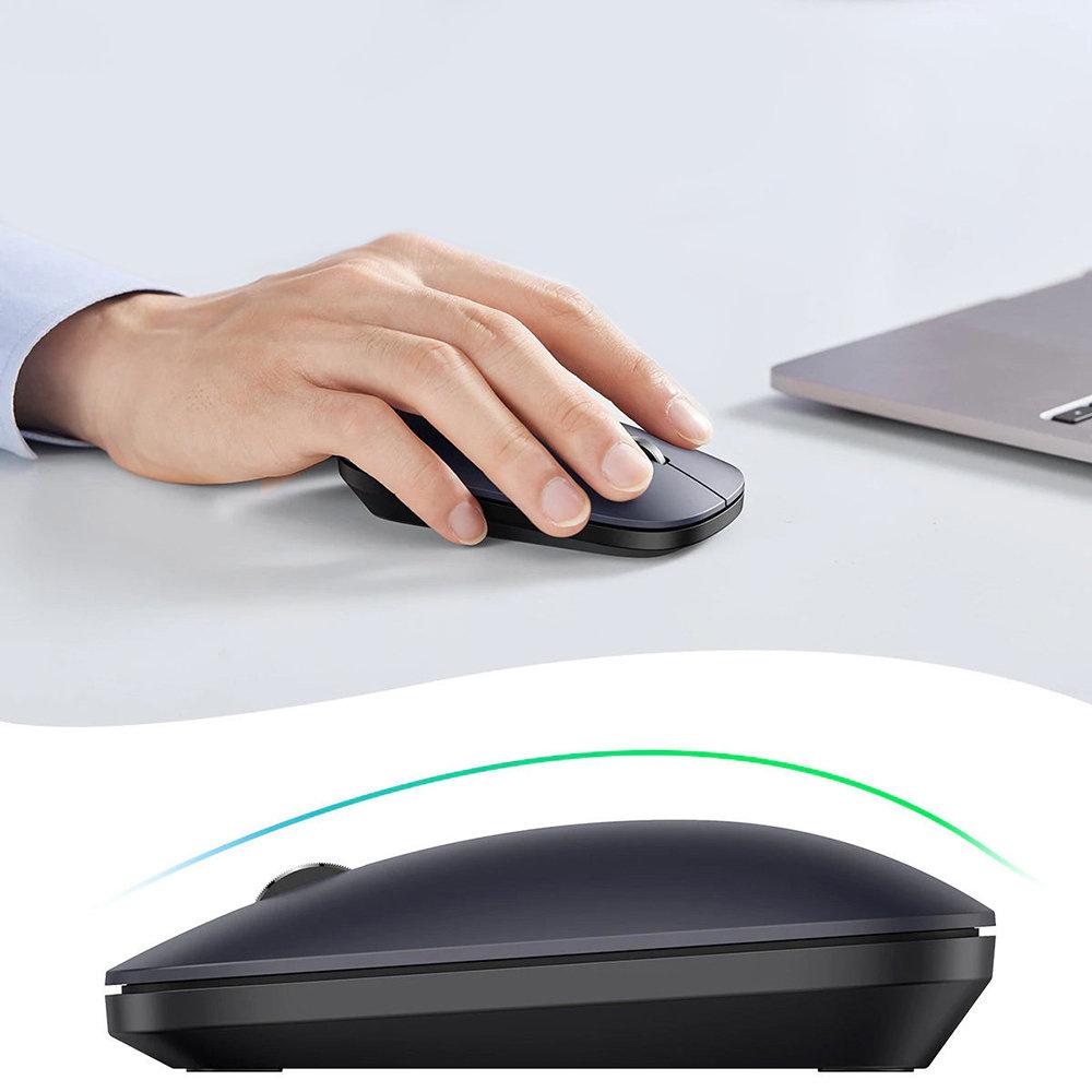 Ugreen MU001 Ergonomic USB Wireless Mouse – Green Finish