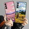 Креативный чехол-картина маслом с пейзажем для Samsung Galaxy A52 A36 A57 A15 A05 A53 A17 A25 A16 A06 A73 A51 A55 A37 A23