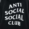 ANTI SOCIAL SOCIAL CLUB Сделано в США Принт на спине Толстовки с длинным рукавом Мужские Б/У