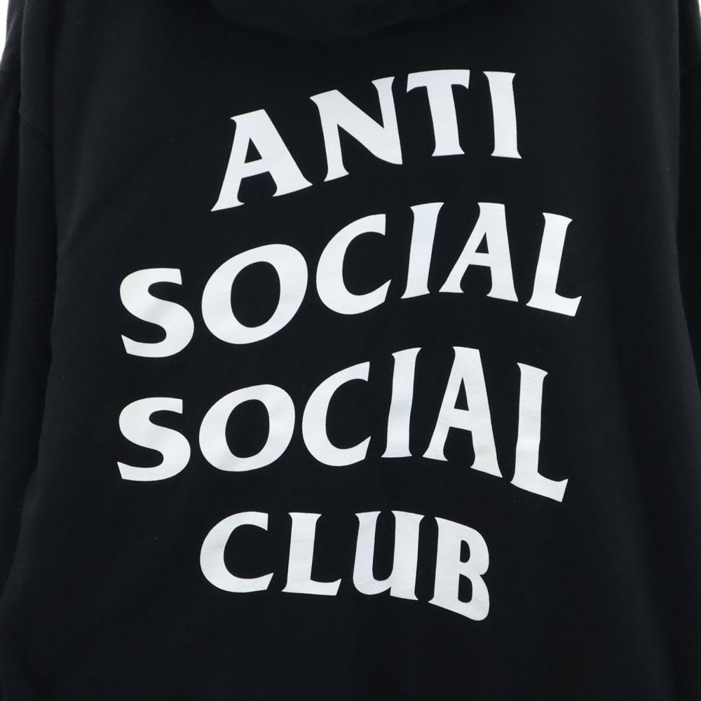 ANTI SOCIAL SOCIAL CLUB Сделано в США Принт на спине Толстовки с длинным рукавом Мужские Б/У