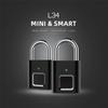 Умный мини-замок с отпечатком пальца, USB-зарядка, бесключевой, универсальный