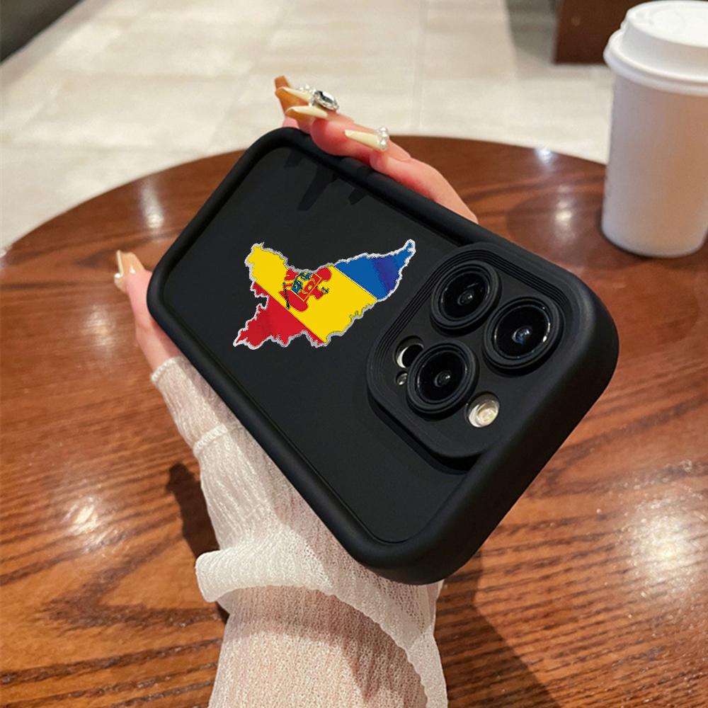 N91 Флаг Молдовы, мягкие чехлы для телефонов с ангельскими глазками для iPhone 15, 14, 12, 11 Pro Max 13 mini 7 8 6S Plus XS Max XR SE, противоударный чехол-бампер