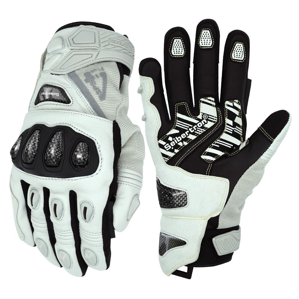 Adult SPS-4 Plus Winter Cycling Riding Gloves Carbon Fiber Protection Waterproof Snowproof Touchscreen Compatible Full Finger