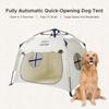 Portable Pet Tent Foldable Pet Playpen for Dogs and Cats Indoors/Outdoors Fully Automatic