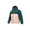 Adidas Originals Color Block Hooded Zipper Down Jacket Men Outerwear Green HL9187
