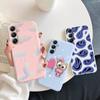 Мягкий силиконовый чехол с рисунком совы для Samsung A55 A35 S24 Xiaomi Redmi Note 13 iPhone 15 Huawei Honor Realme Camera Защитный противоударный чехол
