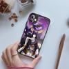 Чехол для телефона Onmyoji для iPhone 14 13 12 11 XS X 8 7 6 Plus Mini Pro Max SE 2022 черный чехол для телефона из поликарбоната и термополиуретана