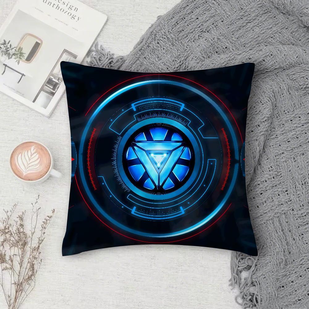 Superhero IIron MMan Pillow Case Square DoubleSided Printing Sofa Cushion Cover Pillowcase Bedroom Bedside