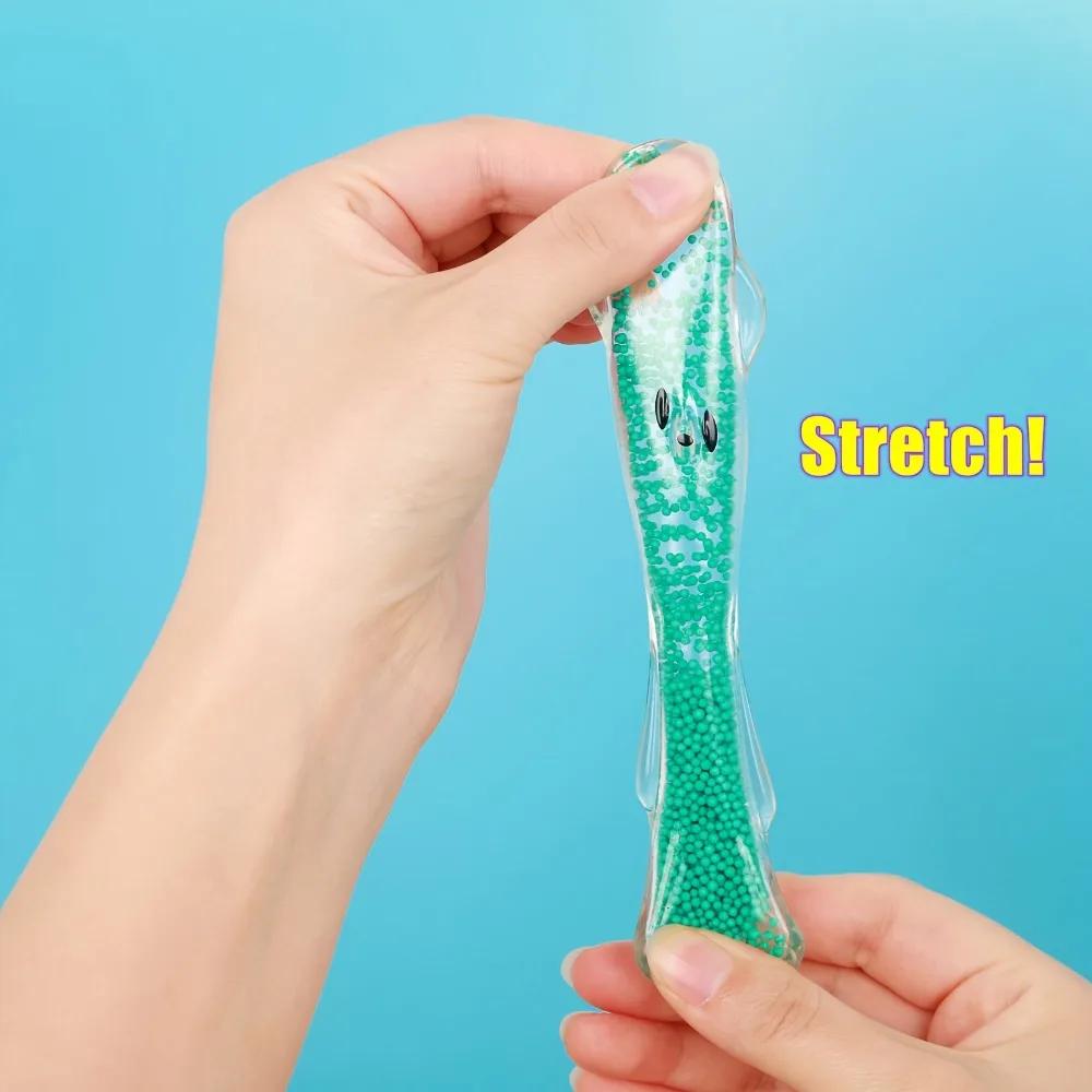 1/6 шт., игрушки для снятия стресса, шарики со светом, игрушки для снятия стресса, для девочек и детей, разноцветные игрушки-кролики, подарок для детей и взрослых