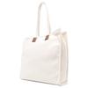 BALLY Cotton Tote Bag, Shopping Bag, Shoulder Bag Women's White WAE06VCV011I135O