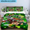 3PCS Alien heroes 3pcs Bedding,Including 3PCS Duvet Cover And 2pcs Pillowcases Perfect for Christmas,Ideal for Bedroom, Dormitory