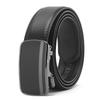 Мужской модный ремень из двухслойной коровьей кожи с автоматической пряжкой для делового и повседневного стиля
