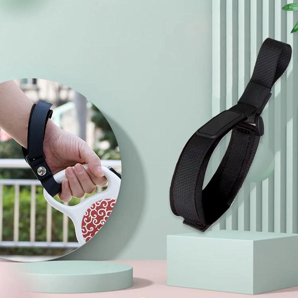 Retractable Dog Leash Wrist Strap Adjustable Anti-dislodging Dogs Leash Bracelet Ring Comfortable Anti-slip