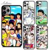 Чехол для телефона Captain Tsubasa Ozora Genzo для iPhone 11 12 13 14 Pro Max mini X XR XS SE 2020 6S 7 8 Plus Samsung S21 S22 shell
