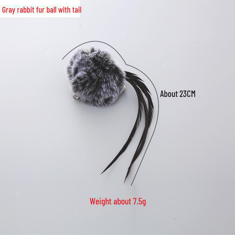 Интерактивный набор игрушек для кошек: Сменные головки-тизеры для увлекательной игры