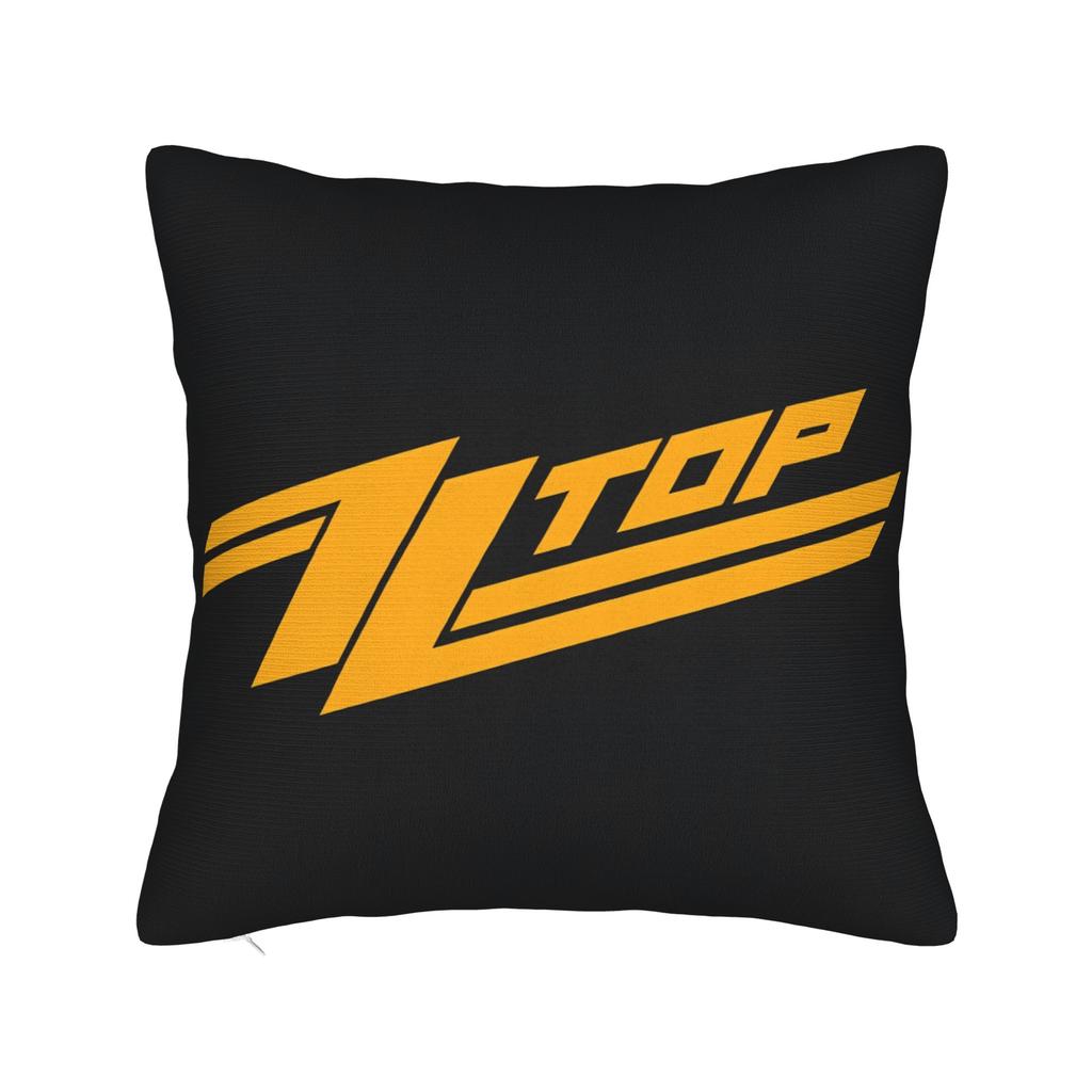 Band Zz Top Pillow Cover Square Cushion Cover Novelty Pillow Case For Couch Sofa Bedroom