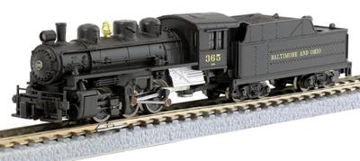 Rokuhan Z gauge USRA Паровоз 0-6-0 #365 Балтиморской и Огайо железной дороги T040-3