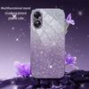 Luxury Gradient Glitter Plating Case For OPPO A78 A58 A38 A94 A57 A36 A17 A16 A55 A1 A2 Find X6 Pro K11 K11X Silicone Back Cover