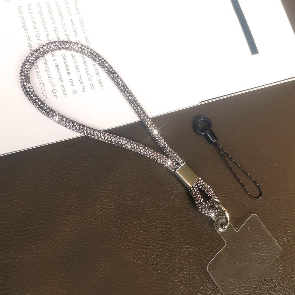 Блестящий шнурок для телефона со стразами Bling Bling Anti-lost Wrist Cable Аксессуары для телефона