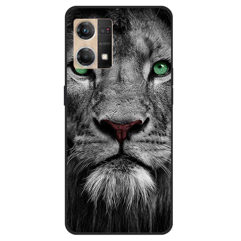 Чехол для Oppo Reno7 4G CPH2363 Ударопрочный Мягкий силикон ТПУ Задняя крышка Для Oppo F21 Pro F21Pro Чехлы для телефонов для Reno 7 4G Милый