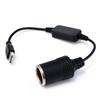 1 шт. 5 В 2 А на 12 В 8 В USB-адаптер-розетка прикуривателя автомобиля, штекер-гнездо, преобразователь питания для зарядки