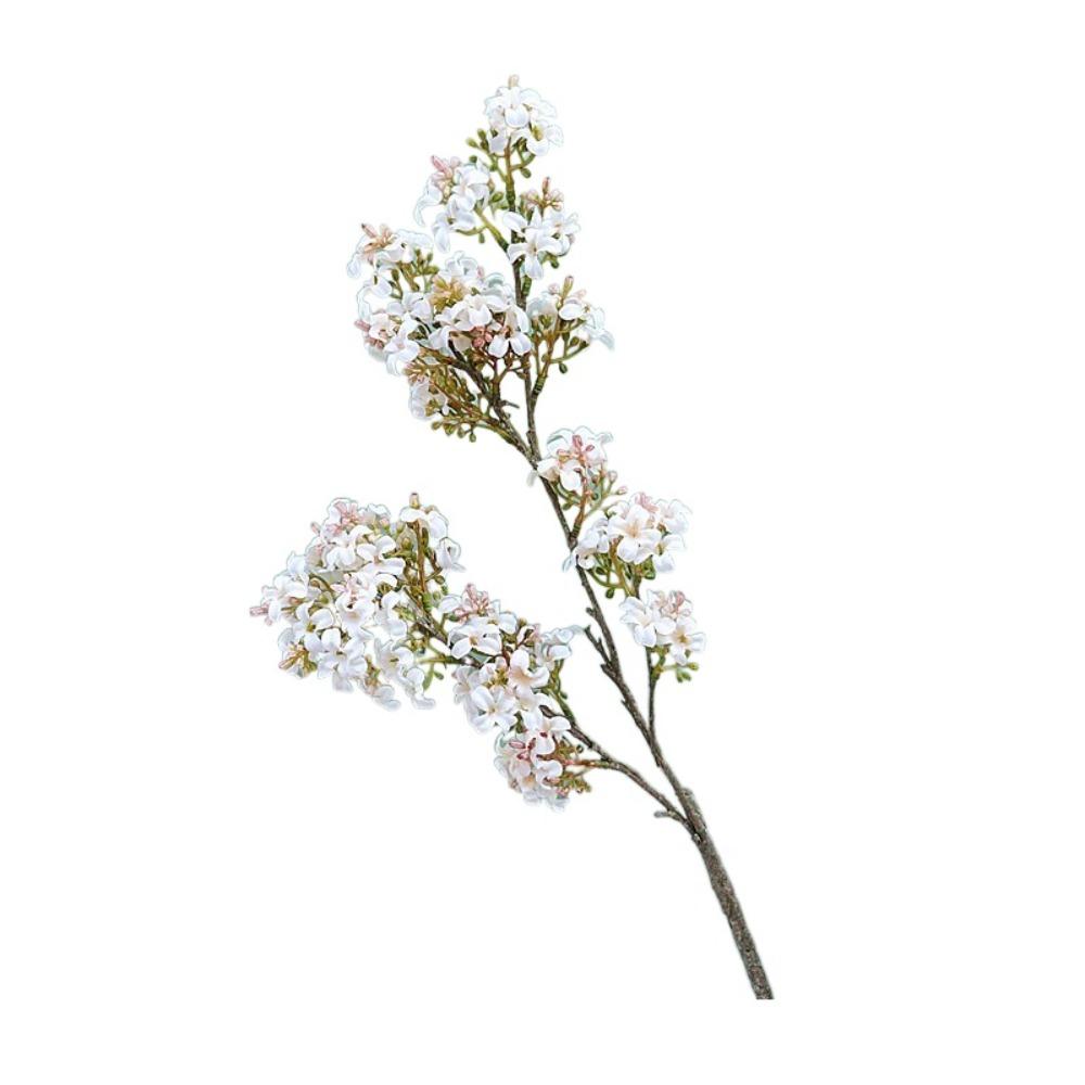 Plastic Artificial Thyme Flower Luxury Fake Flower Thyme Flower Branch  Holiday Party Wedding