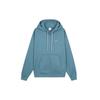 Embroidered Logo Fleece Hoodie Men Tops Dark-Green DA0316-387