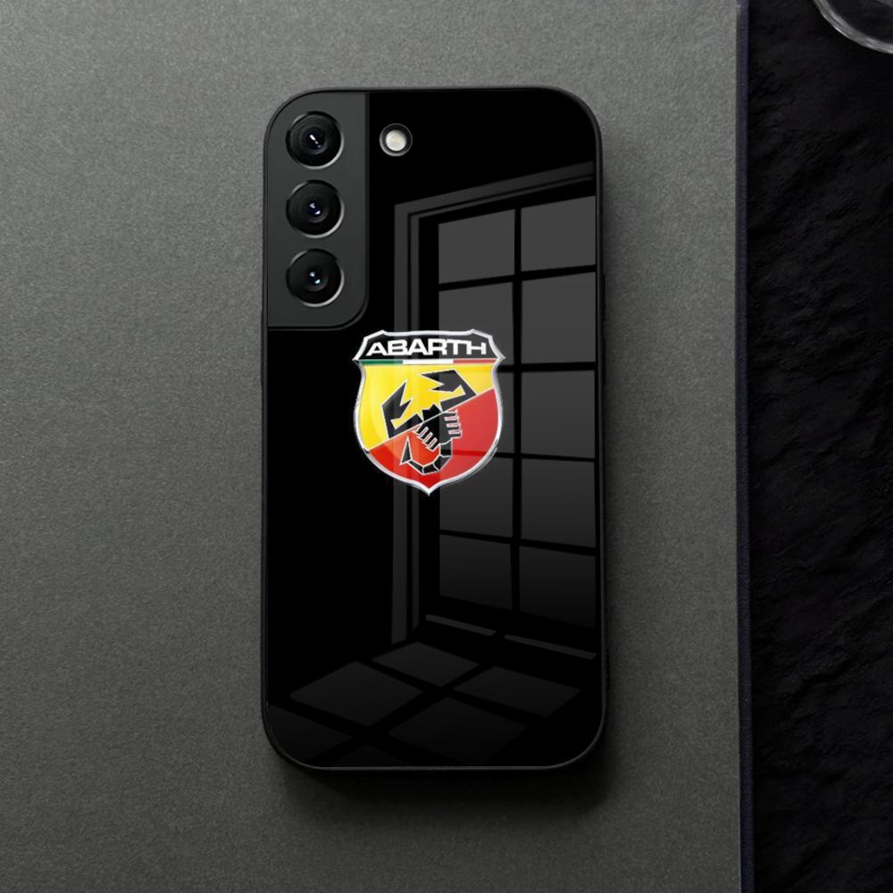 A-ABARTHEs Италия Чехол для телефона автомобиля Стекло Для Samsung Galaxy S21 S25 S22 S20 S24 S23 Ultra Fe Plus A16 A34 A54 A24 Чехол