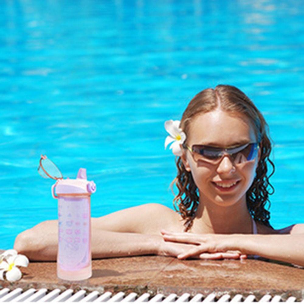 Drinkware 480ml Bottle with Secret Compartment Leakproof Opaque Sports Water Bottle Plastic Hiding Phone Bottle Outdoor